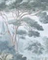 Papier peint Forêt d'émeraude