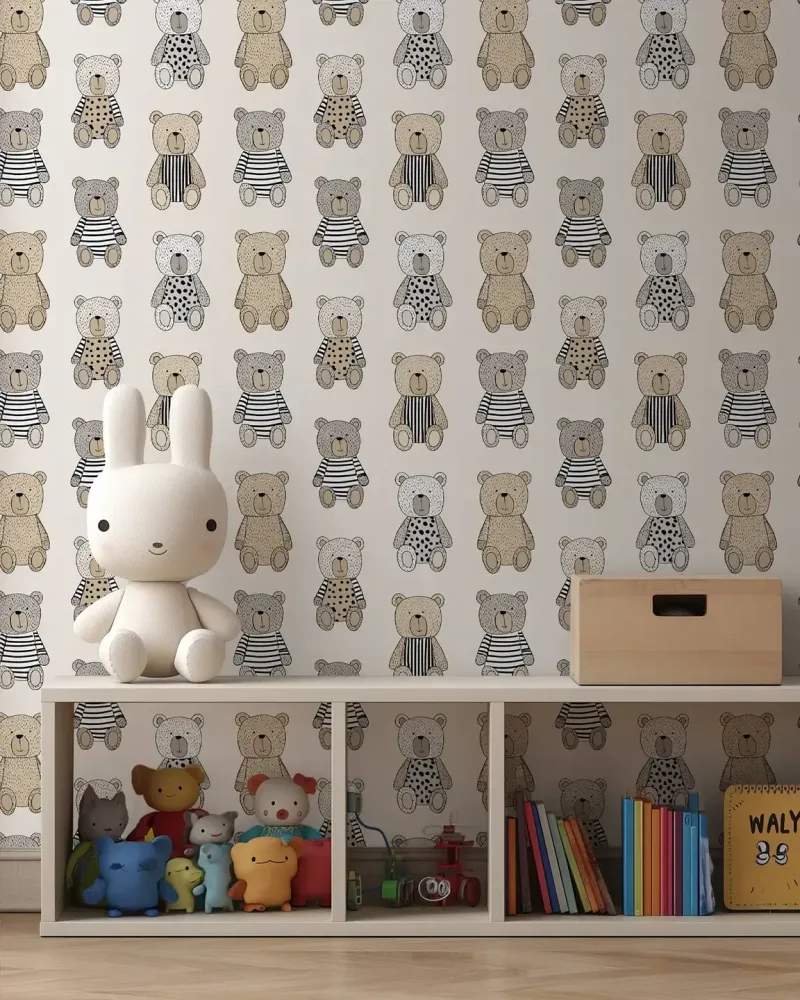Papier peint Teddy
